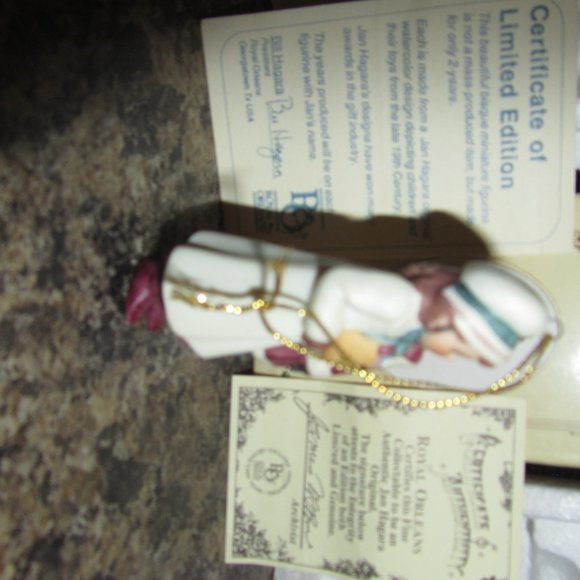 💰 3/$25.00 Authentic Jan Hagara Collectible Limited Edition Nikki Ornament NIB - Picture 5 of 9